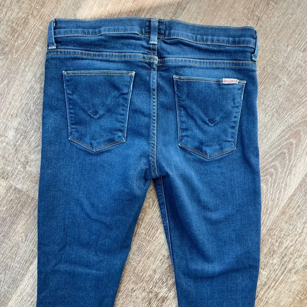 Hudson Nico Super Skinny Midrise Jeans Dark Wash